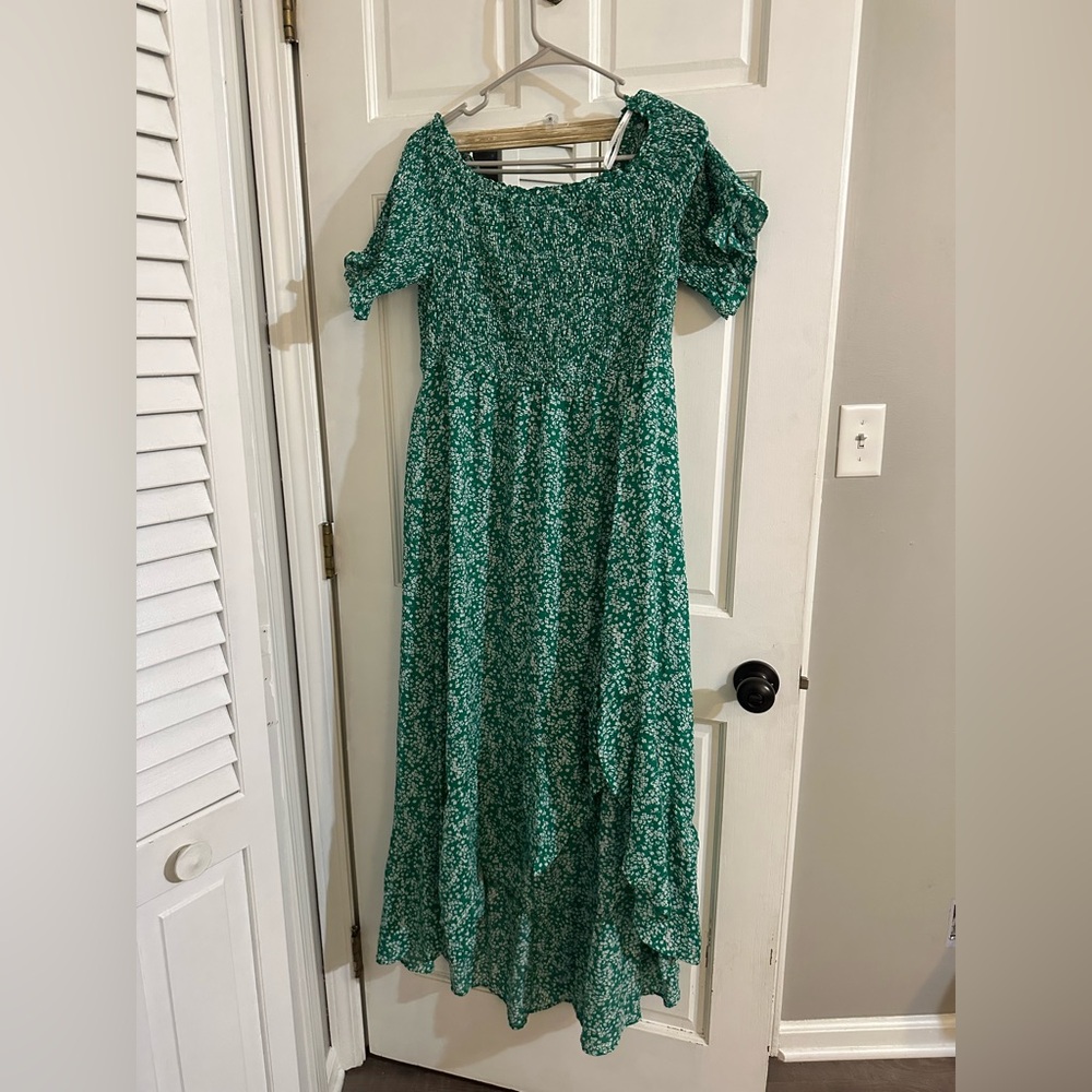 Lulu’s off the shoulder dress